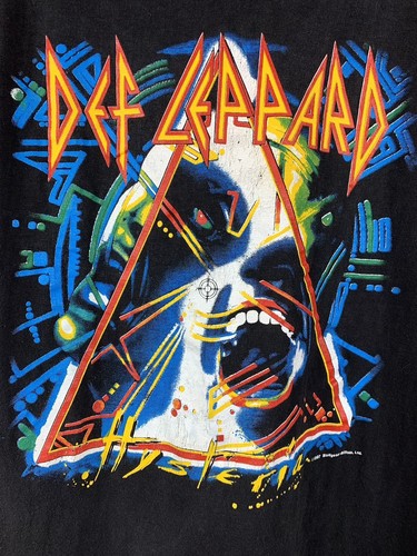 1987 Vintage Def Leppard Hysteria Band T-Shirt Size M? - Picture 4 of 11