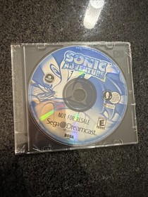 SEGA Sonic Adventure w/ Case Disc & Manual Sega Dreamcast E NTSC-U/C 1999 Mint