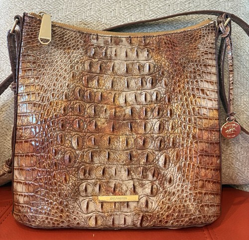 Brahmin Katie Croc Umhängetasche