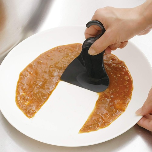 Verdun Black Kitchen Scraper Dishwasher Safe VB-623 Tsubamesanjo - Picture 3 of 5