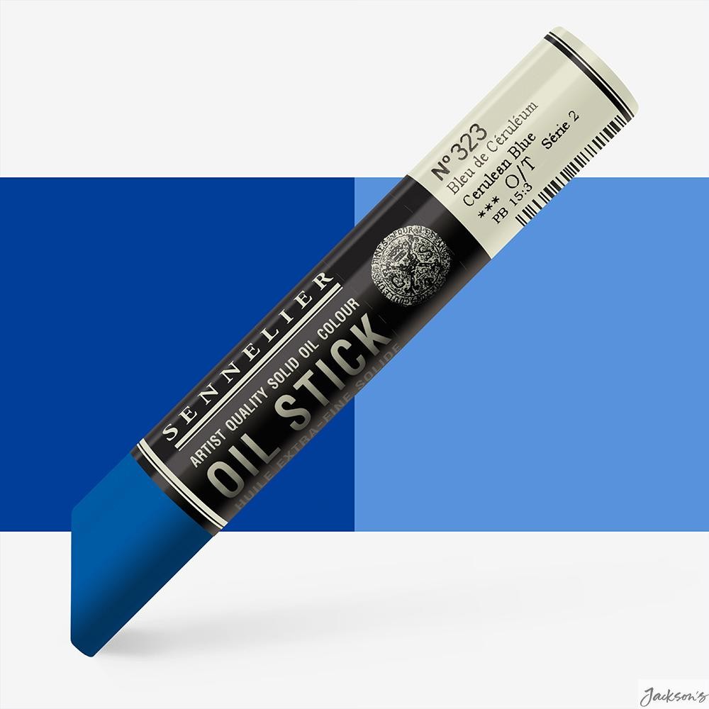 Sennelier Oil Stick Oil Paint 38ml Cerulean Blue For Artist Painting