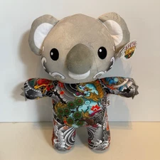 Tattoo Zoo Keanu the Extreme Koala Plush Stuffed Animal Toy Dragon Tattooed