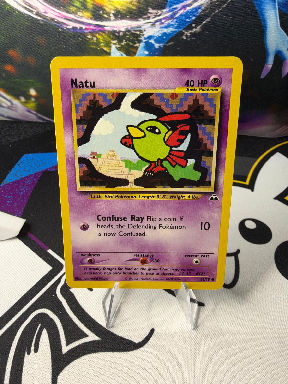 NATU 59/75 NEO DISCOVERY Unlimited Common Pokemon