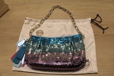 Coach Sequin Ombré Multicolor Small Shoulder...