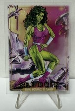 2024 Marvel Masterpieces '92 Platinum - Clear Cut - She Hulk #82