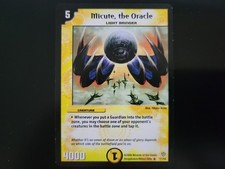 Duel Masters Micute, the Oracle Rare DM09 11/55 LP *Read Desc.*