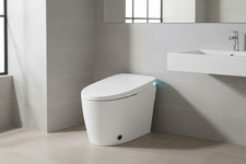 Smart WC Bidet Lavaggio Secco Sedile Riscaldato Scarico Automatico Stile Giapponese WC