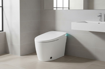 Smart Toilet Bidet Wash Dry Heated Seat Automatic Flush Japanese Style WC
