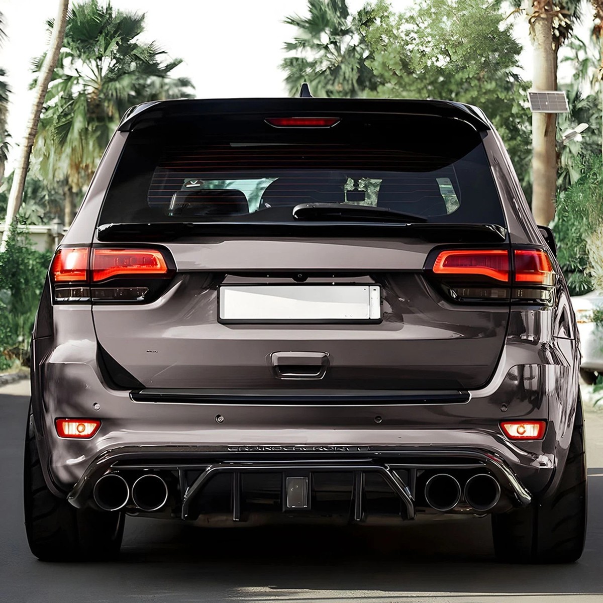 SRT Style Rear Roof Spoiler Wing For Jeep Grand Cherokee 2012-2021