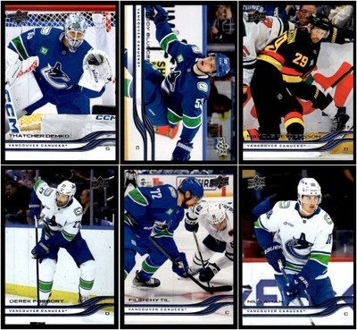 2025-26 UD Series 2 Team Set - Vancouver Canucks