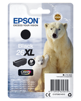 Original Epson Tintenpatrone Schwarz C13T26214012 T2621