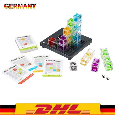Gravity Maze Escape Ball Brettspiel, 60 Missions-Herausforderungskarten Neu DE