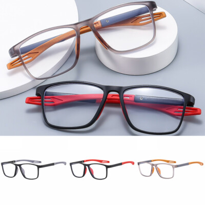 Readers Men Glasses 1 Pairs Portable Reading Non Slip Mens Anti-blue Light NEW
