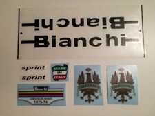 Kit adesivi compatibili Bianchi Sprint old decal