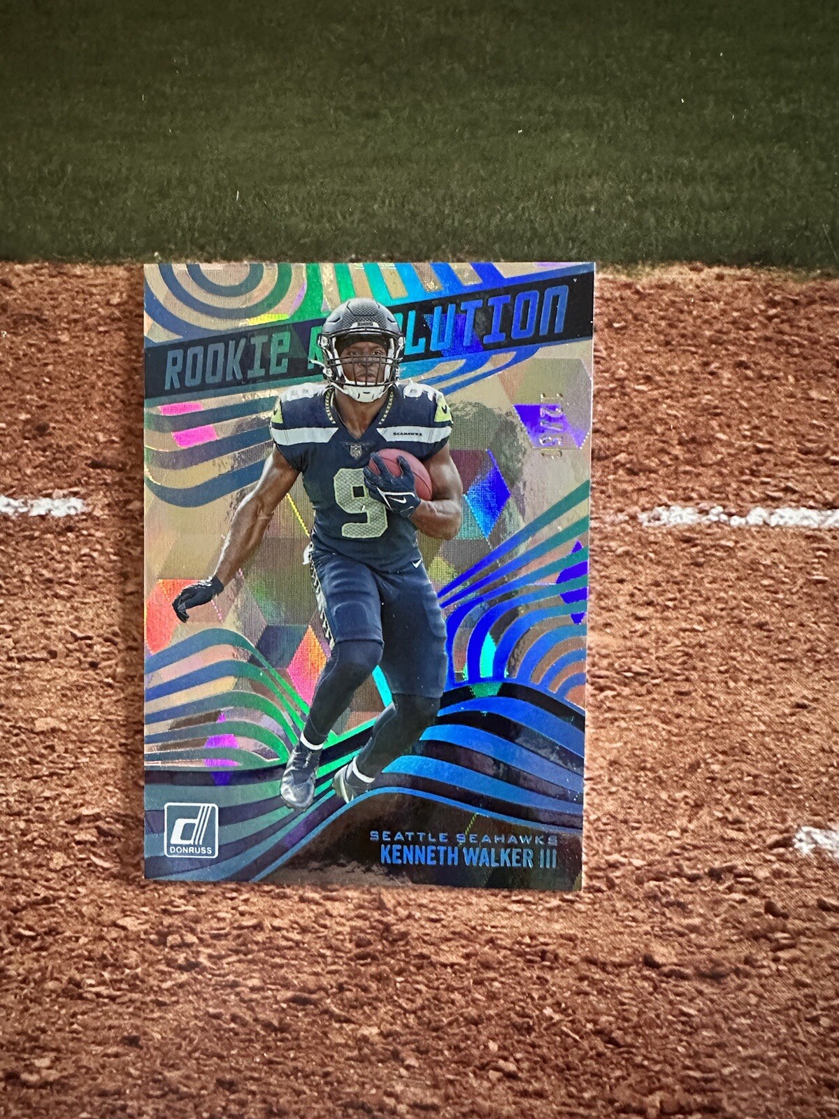 2022 Donruss NFL CUBIC /50 Rookie Revolution #REV-17 Kenneth Walker III (RC)