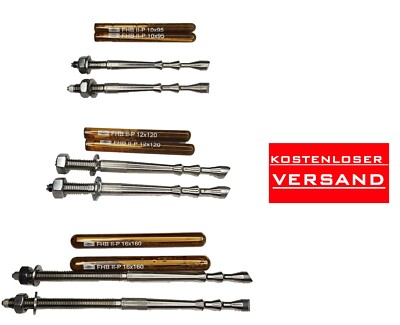 Fischer Highbond-Ankerstange FHB II-A L + FHP II -P Reaktionspatronen NEU