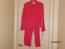 Norton & Co. Pink Size 12 Jacket & Size 10 Pants New