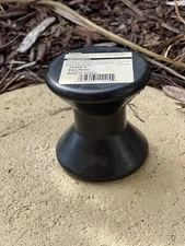 Bow Roller 3 Inch x 3 Inch Rubber Black 11205-1 New 