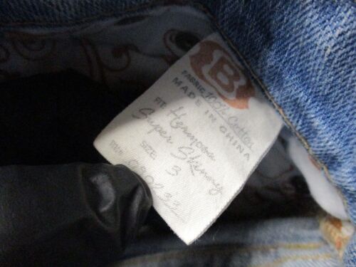 bullhead hermosa super skinny distressed polka dot cut-off shorts sz 3 - Picture 5 of 7
