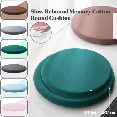 round memory foam cushion