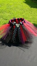 Custom Minnie Mouse themed Tulle Tutu