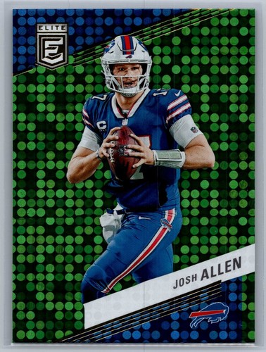 2023 Panini Donruss Elite Green Disco #57 Josh Allen - NM-MT *TEXCARDS* - Picture 1 of 2