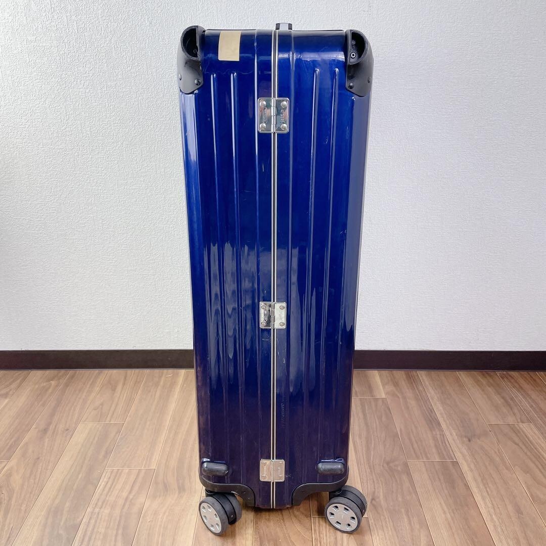 良品】リモワリンボ891.77 ブルー89L 四輪キャリーケース