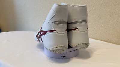 Shoe bag] Asics Wrestling Shoes EX-EO 1083A001 White x WineRed x