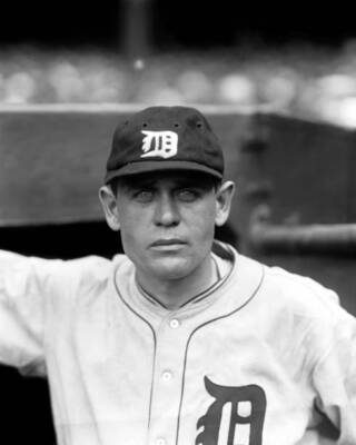 Luzerne A Blue of the Detroit Tigers in 1925 Baseball Old Photo