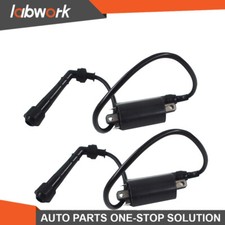 Labwork Set Of 2 Ignition Coils For Kawasaki EX500 NINJA 500 500R 1987-2009