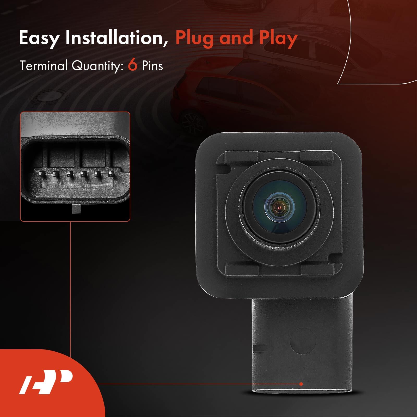 A-Premium Park Assist Camera Rear View Back Up for Lincoln MKX 16-18 2.7L 3.7L