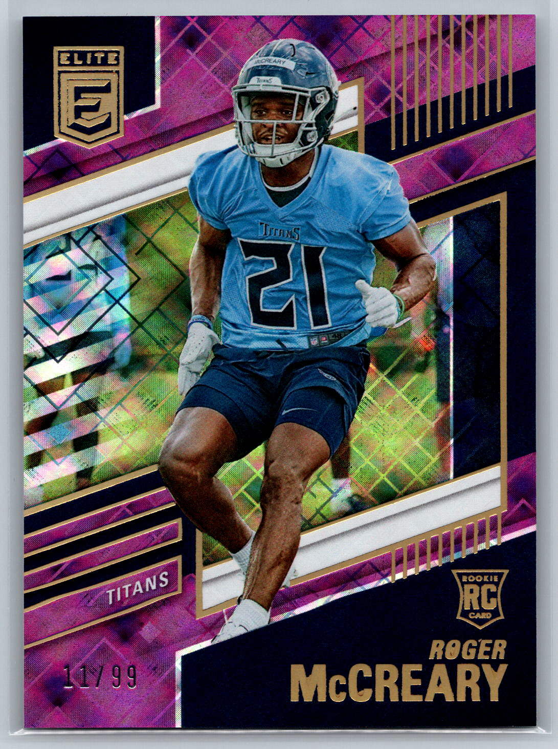 Roger McCreary Panini Donruss Elite #190 Purple