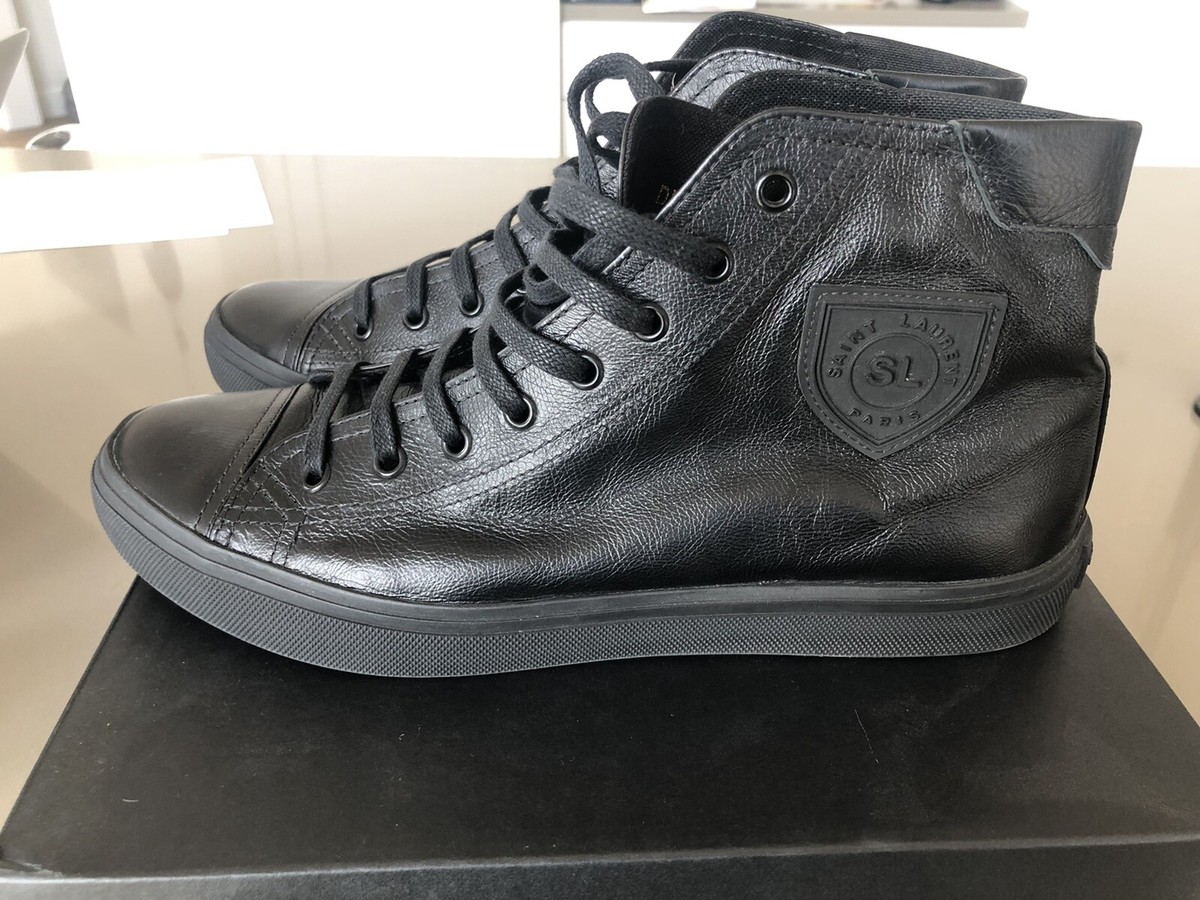 NEW SAINT LAURENT High Top Bedford Sneakers ($695), size 41 | eBay