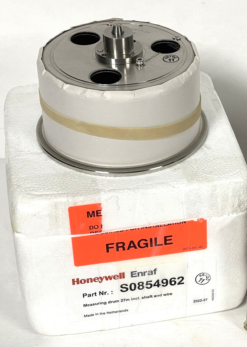 HONEYWELL ENRAF S0854962 MEASURING DRUM 27M SHAFT & WIRE 954 