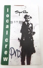 VTG 2006 SIGUR ROS TOUR ORPHEUM THEATRE BOSTON CONCERT BACKSTAGE PASS