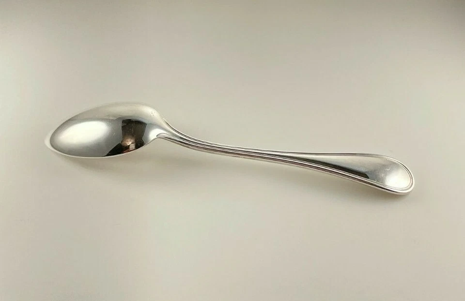 Овальная суповая десертная ложка Christofle Albi из чистого серебра — европейский размер — не моно - Изображение 2 из 4