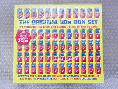 The Original 80s Box Set [Box] Erasure, Blondie (3CD, Nov-2007, EMI) NEW  J85