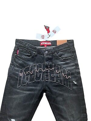 Ice Cream x Billionaire Boys Club BBC Skinny Mens Jeans Ice Cream x Billionaire Boys Club BBC Skinny Mens Jeans