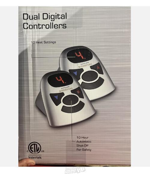 Biddeford Blanket Heated Mattress Pad Quilted 10 Heat Settings King Dual Control