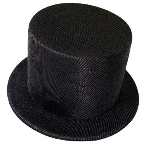 DIY Mini Top Hat Black Craft Material For Snowman Doll Outfit