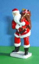 TOY SOLDIERS TIN SANTA CLAUS DELIVERING PRESENTS 54 MM