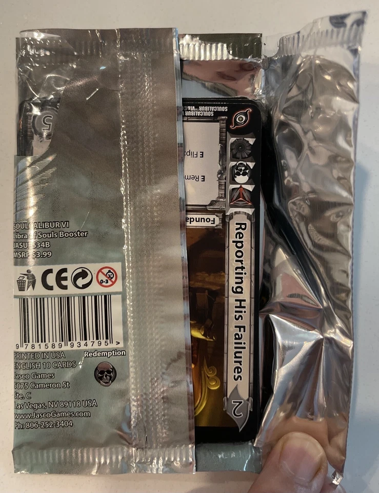 UFS Soul Calibur VI Libra of Souls Booster Pack - Image 3 of 3