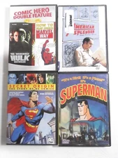 American Splendor,how to draw comics marvel way,hulk,secret origin dc DVD lot