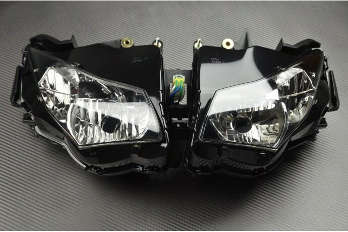 Phare avant Honda CBR 1000 RR lentille haute transparence 2012-2016