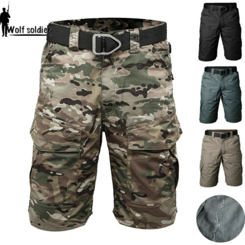 Mens Combat Shorts Army Military 