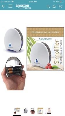 Portable Sparoom Diffuser For Essential Oils - This Personal Diffuser Is Waterle