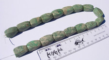 140 grams 22x12mm twisted shaped Beads VARISCITE Gemstone 16 Inch Strand