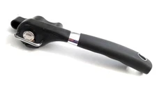 New Smooth Edge Manual Side Cut Handheld Safety Can Opener Black & Silver