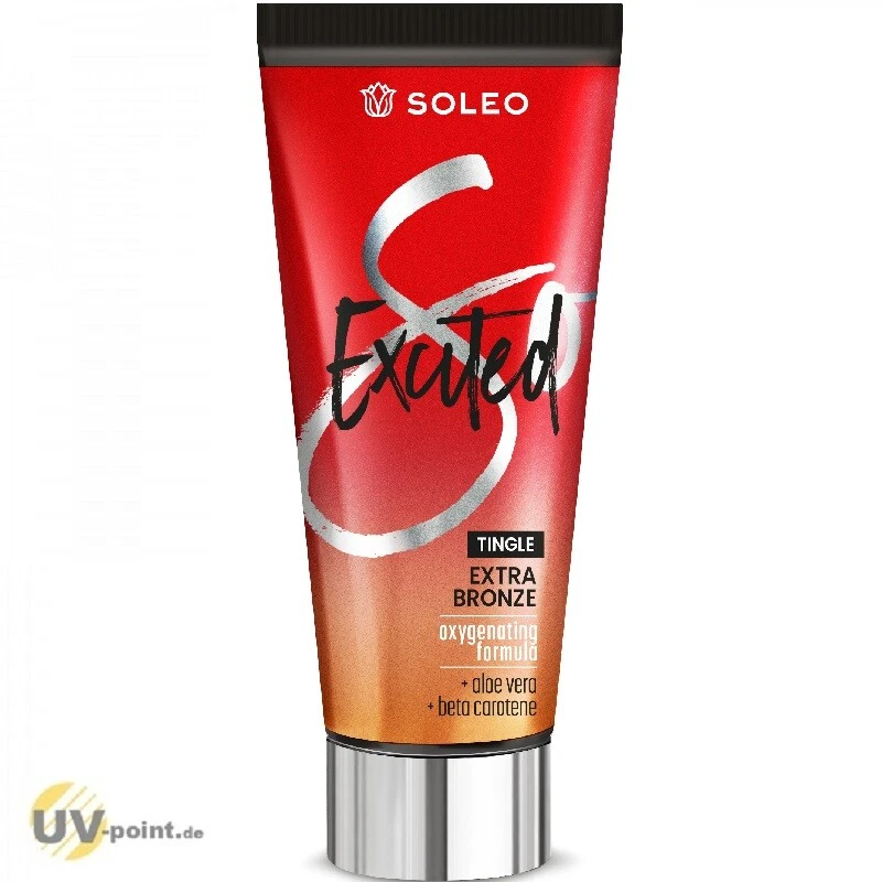 SOLEO EXCITED! tingle bronzer (150ml) Solarium Kosmetik Bräunungslotion