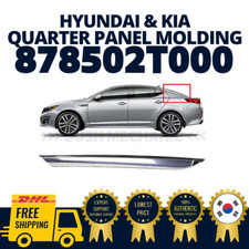Moldura de panel de cuarto de equipo original Hyundai Kia 878502T000 LH lado izquierdo del conductor
